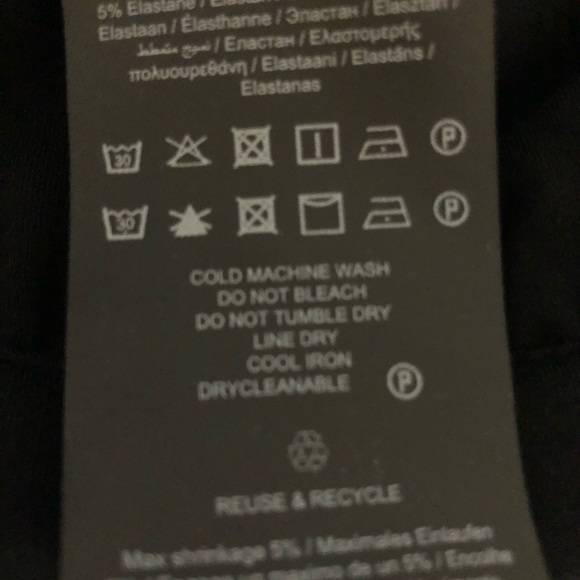 Y.A.S. ASOS Sleek Black Halterneck Jumpsuit in Stretch Viscose NWT M - Picture 4 of 7